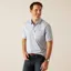 Ariat Mens Chorley Polo Shirt Chambray Blue