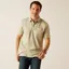Ariat Mens Chorley Polo Shirt Sage Heather