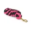 Shires Headcollar Lead Rope With Trigger Clip in Black/Fuchsia