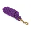 Shires Headcollar Lead Rope With Trigger Clip in Purple