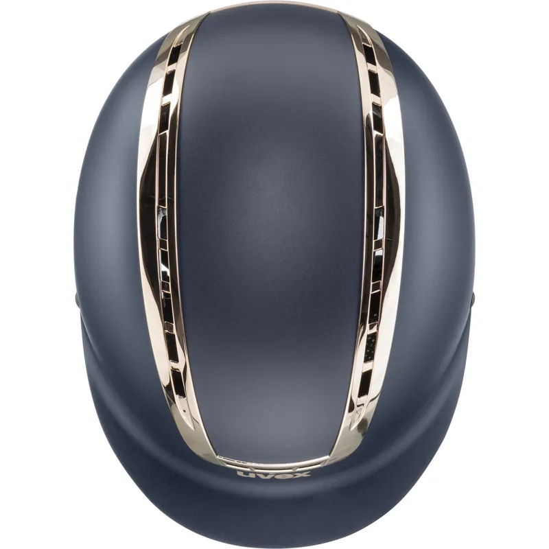 Uvex Suxxeed Chrome Riding Hat Navy-2