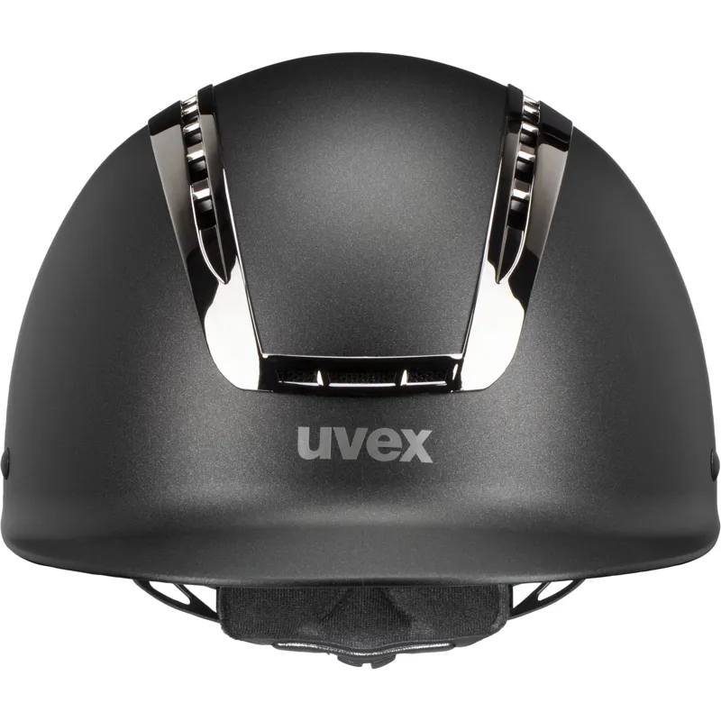 Uvex Suxxeed Chrome Riding Hat Black-1