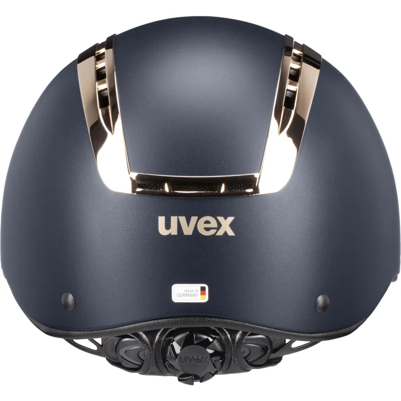 Uvex Suxxeed Chrome Riding Hat Navy-3
