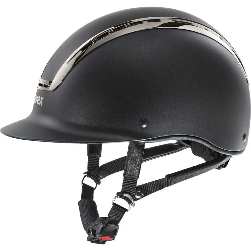 Uvex Suxxeed Chrome Riding Hat Black
