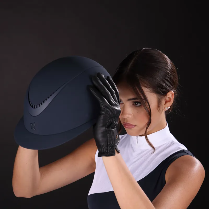 Karben Aria Ellipse Riding Hat Navy 52-54cm-3