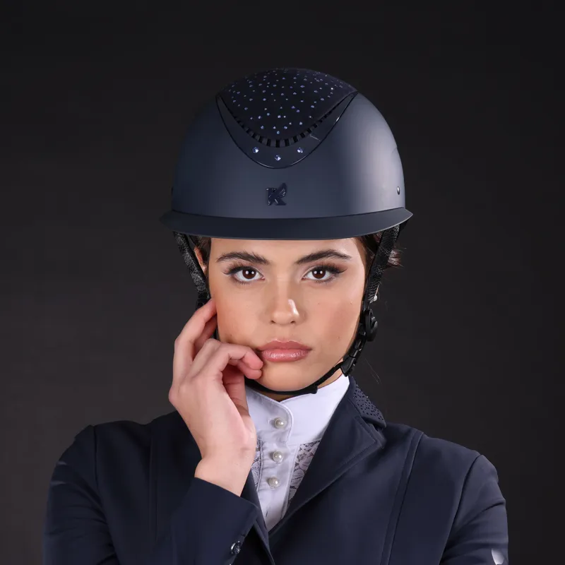 Karben Viola Ellipse Riding Hat Navy 52-54cm-3