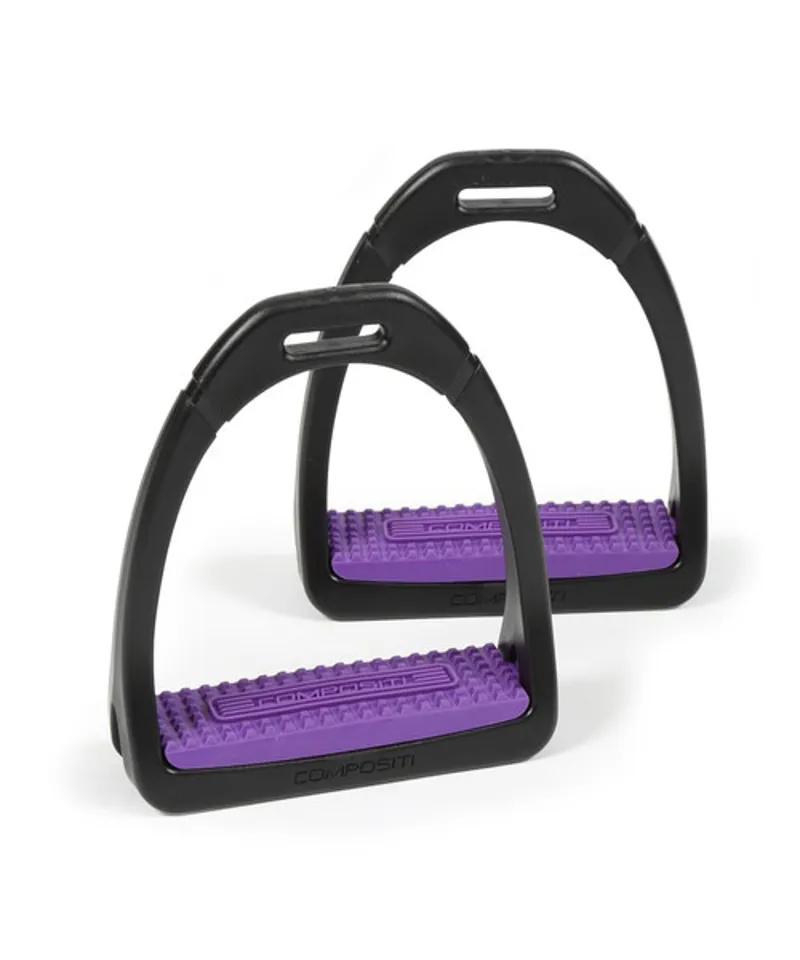Compositi Premium Profile Stirrups in Purple