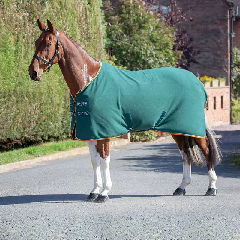 Tempest Original Fleece Rug in Green