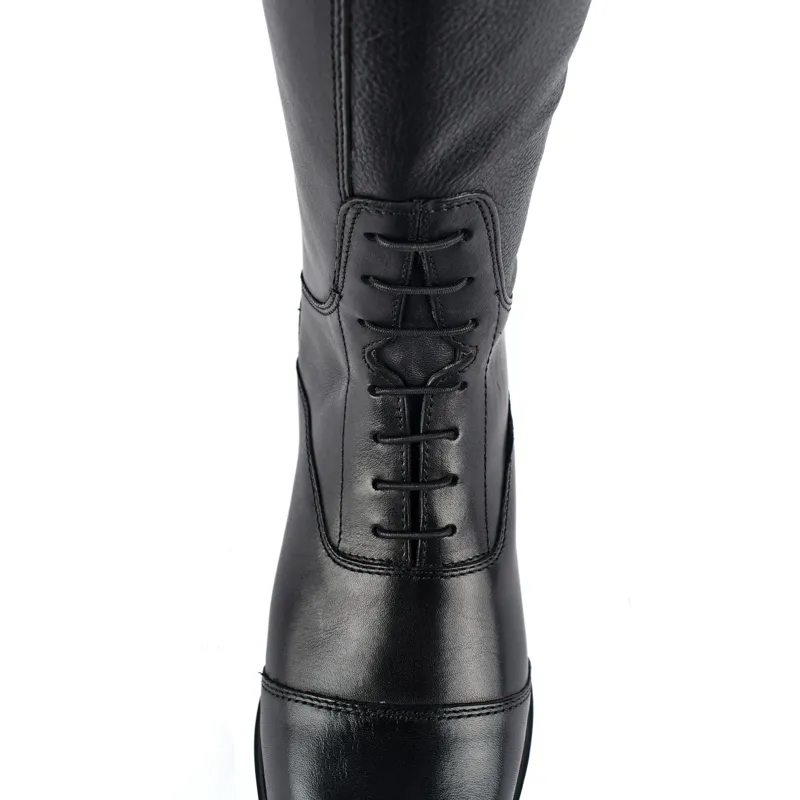 Moretta Gianna Riding Boots In Black Regular Height-3