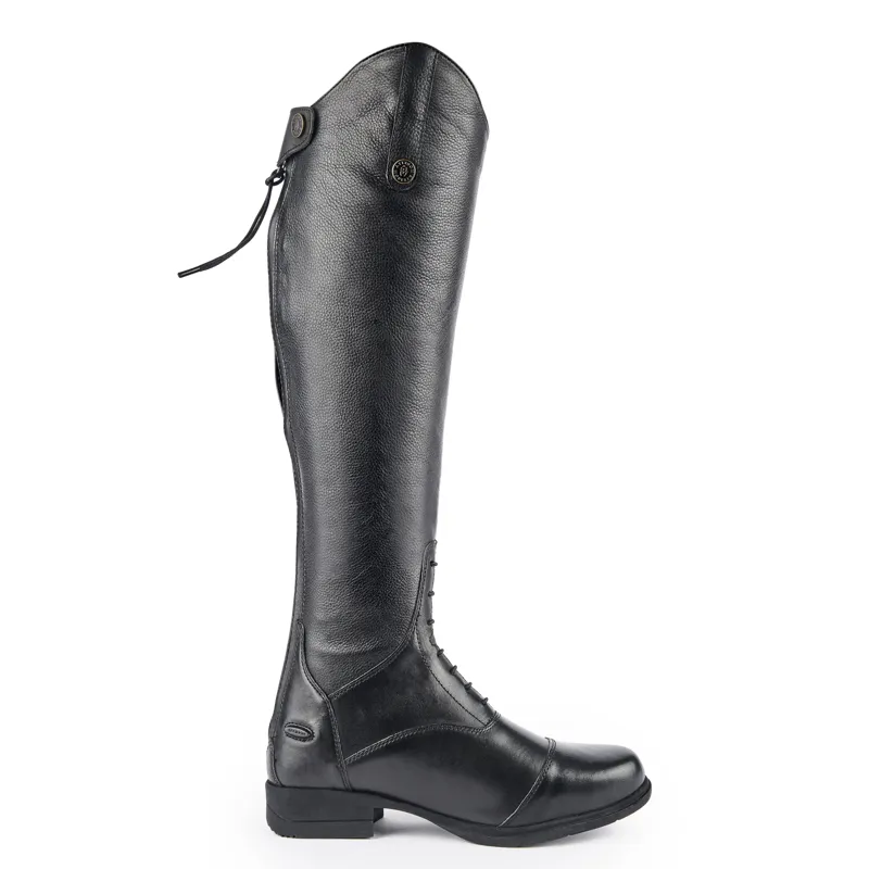 Moretta Gianna Riding Boots Black Short Height -1