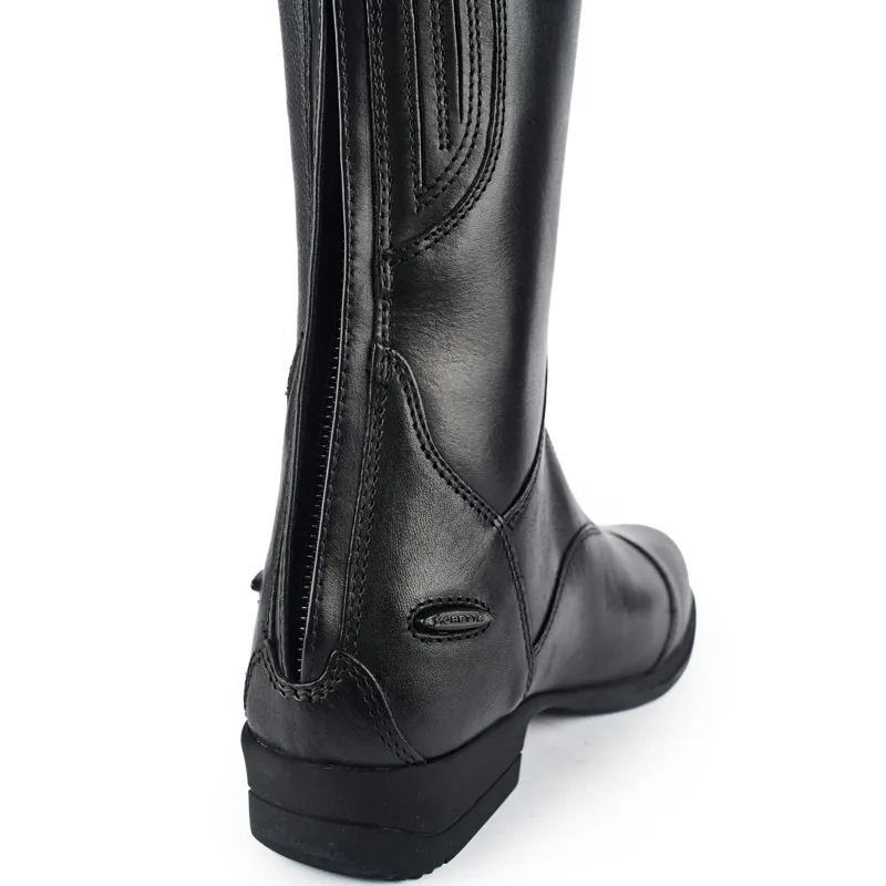 Moretta Gianna Riding Boots Black Short Height -4