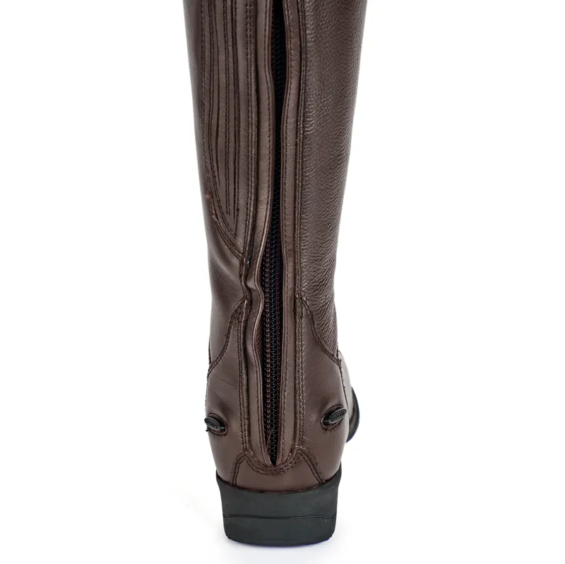 Moretta Gianna Riding Boots Brown Short Height -4
