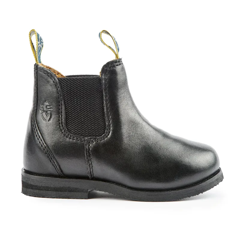 Moretta Fiora Jodhpur Boots in Black-1