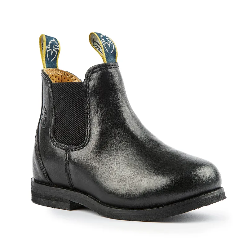 Moretta Fiora Jodhpur Boots in Black-2