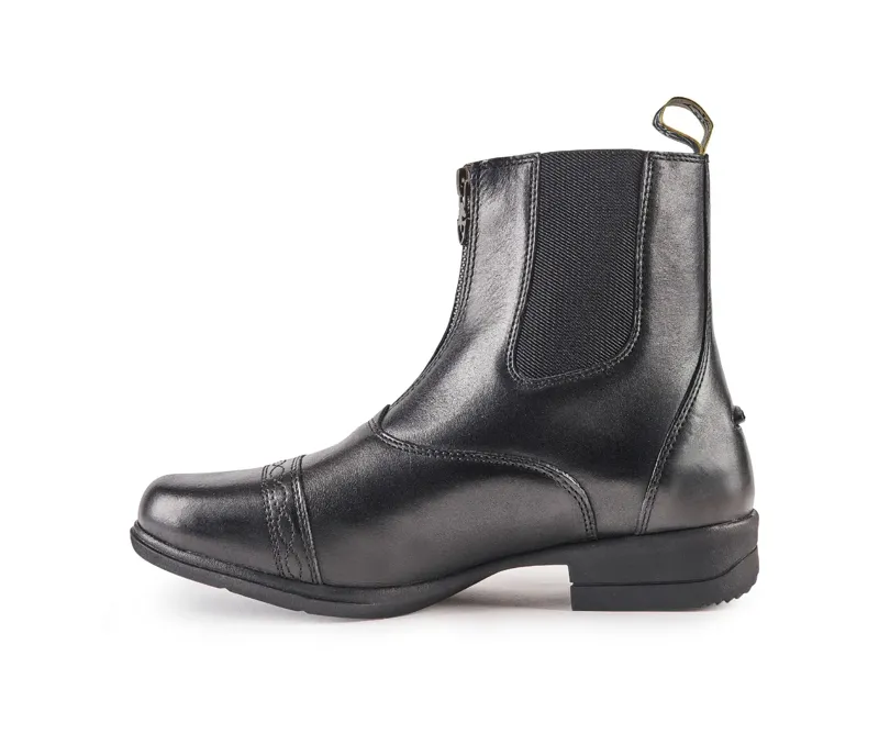 Moretta Rosetta Paddock Boots In Black 8/42
