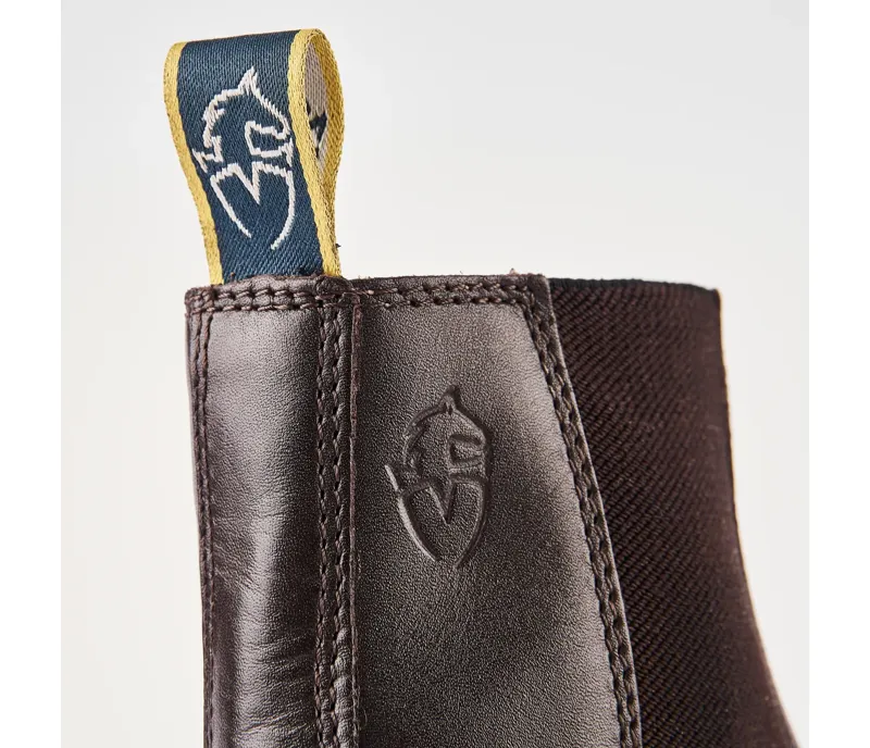 Moretta Rosetta Paddock Boots In Brown 3/35-3