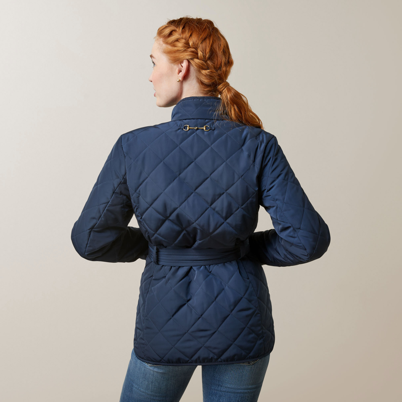 Ariat Womens Woodside Jacket Navy-1