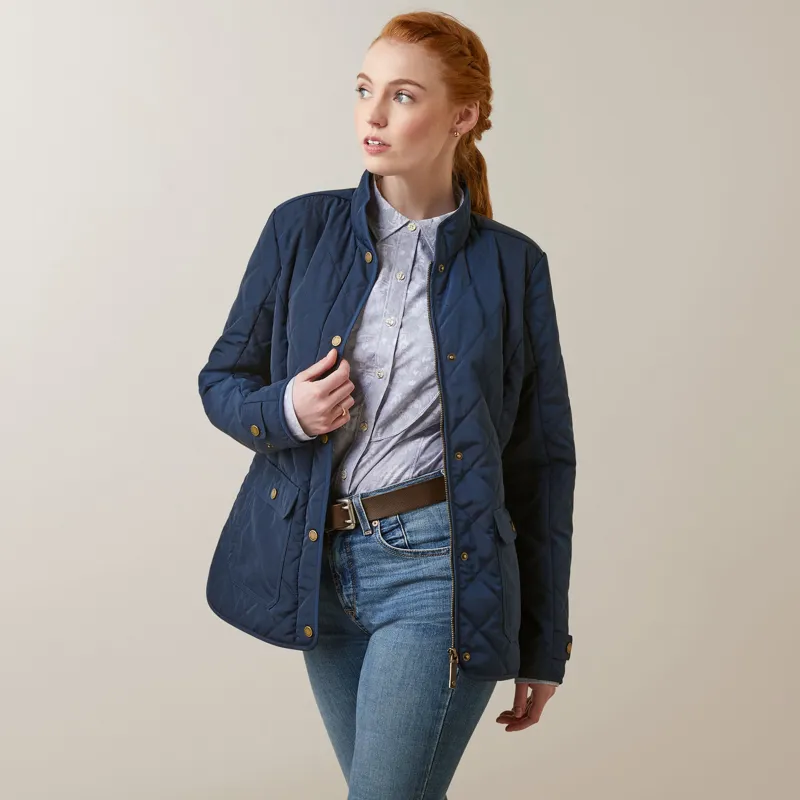 Ariat Womens Woodside Jacket Navy
