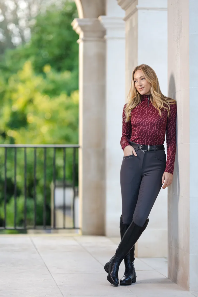 LeMieux Freya Pro Breeches Grey-1