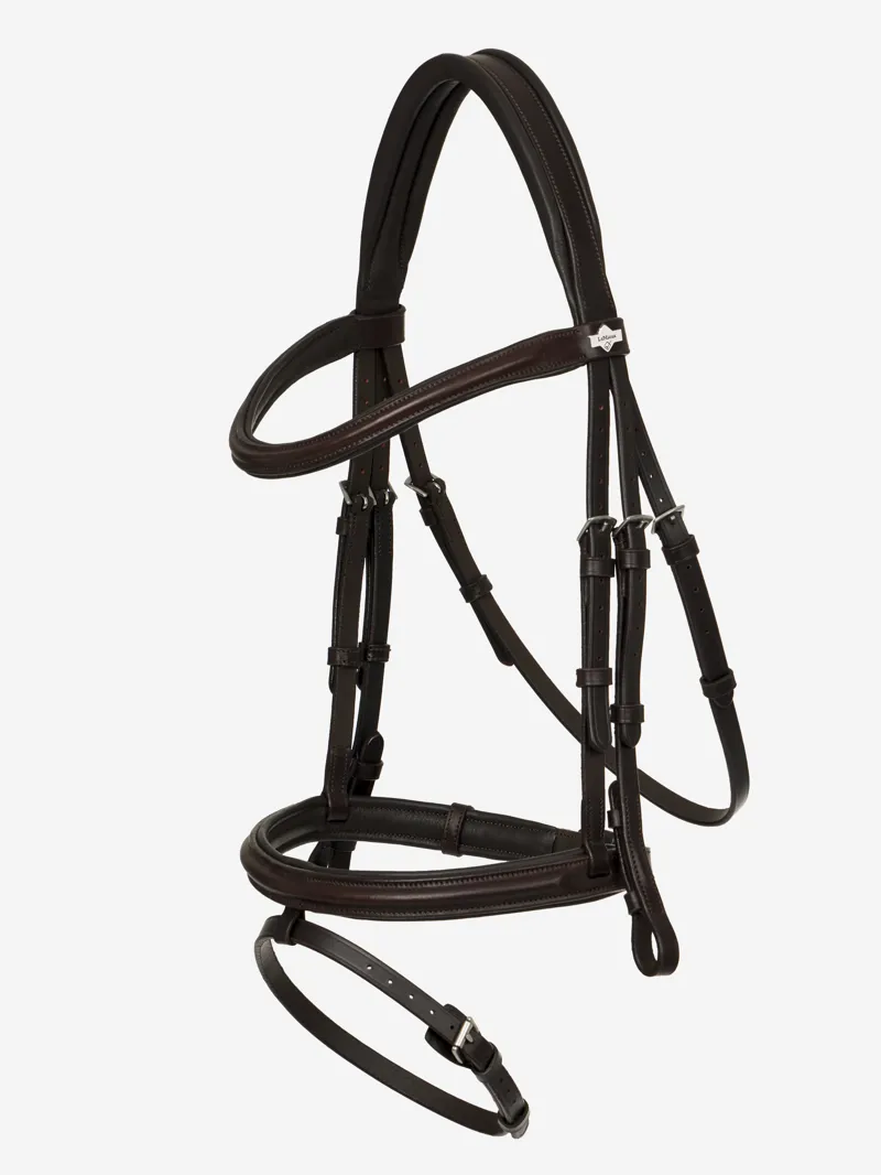 LeMieux Arika Flash Bridle Brown/Silver