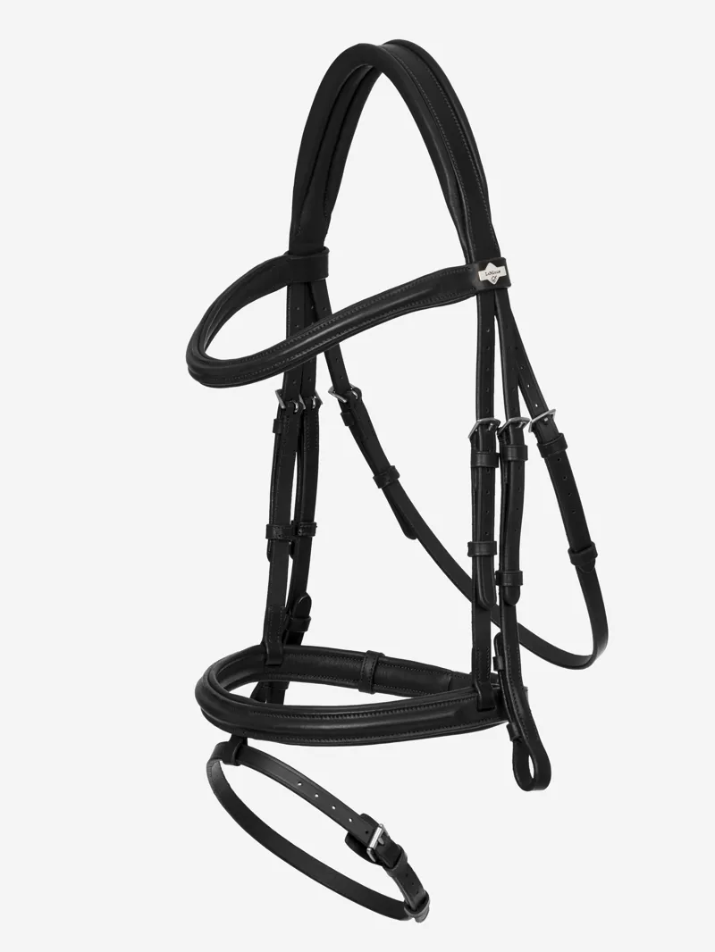 LeMieux Arika Flash Bridle Black/Silver