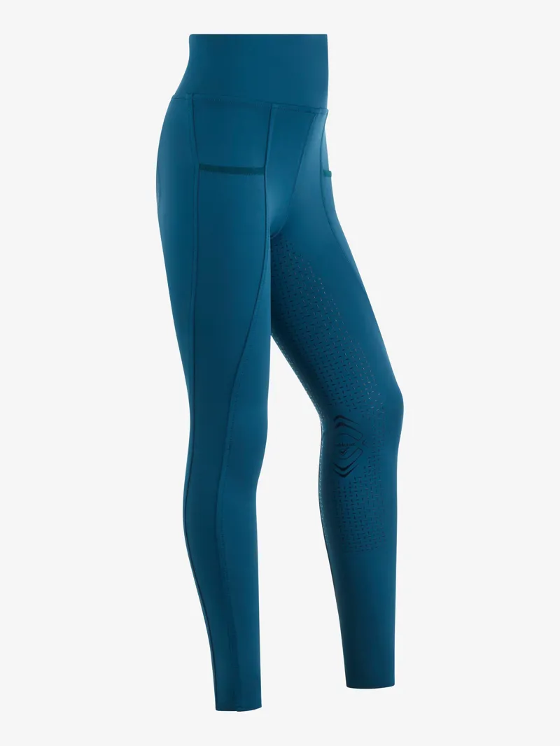 Haut Bleu Marine Manches Courtes LeMieux - Taille Young Rider 11-12 Ans - Occasion En Bon état - Équitation Classique