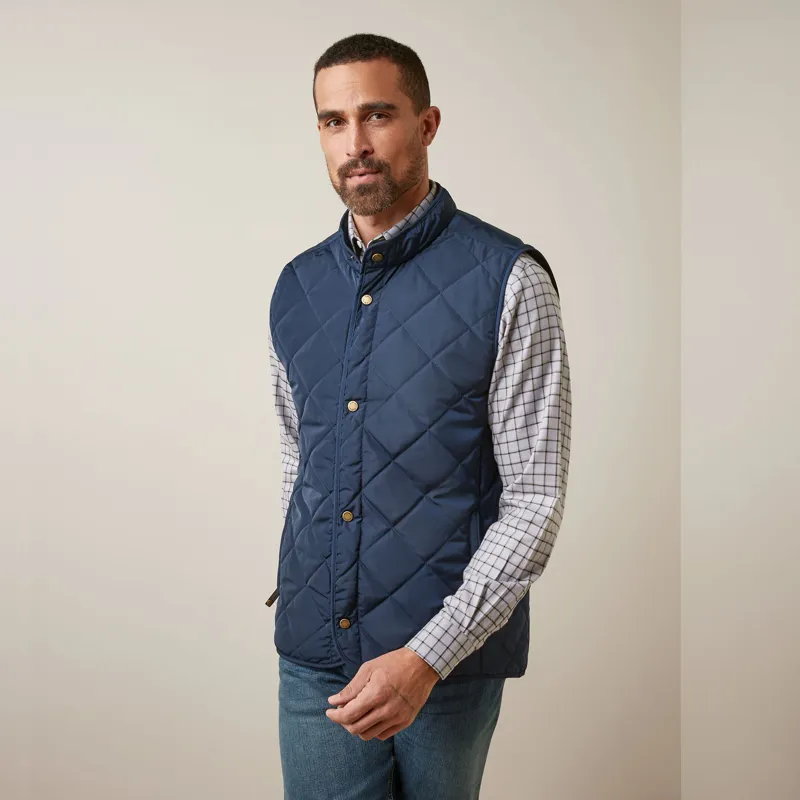 Ariat Mens Woodside Gilet Navy-4