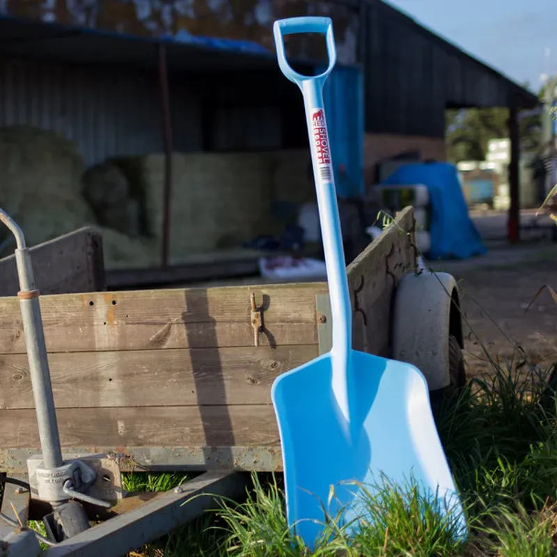 Red Gorilla Plastic Shovel Sky Blue-1