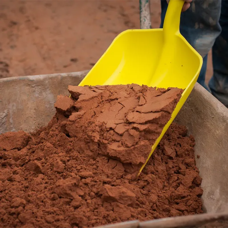 Red Gorilla Plastic Shovel Yellow-1