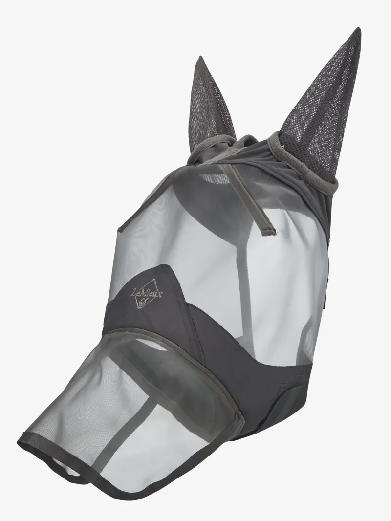 LeMieux Armourshield Pro Full Fly Mask Grey