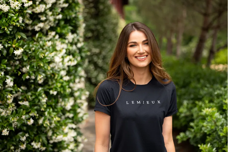 LeMieux Sports T-Shirt Navy-4