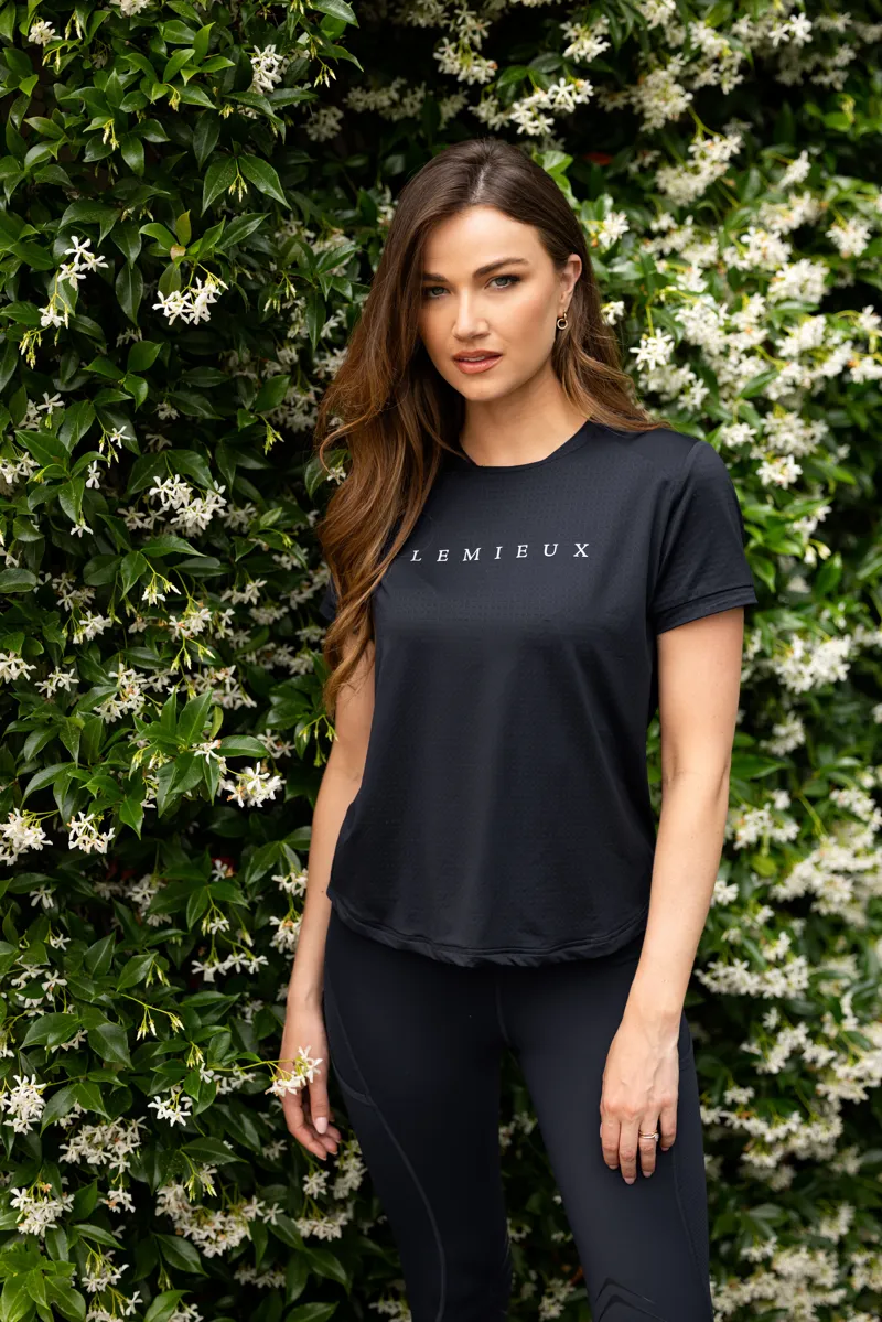 LeMieux Sports T-Shirt Navy-3