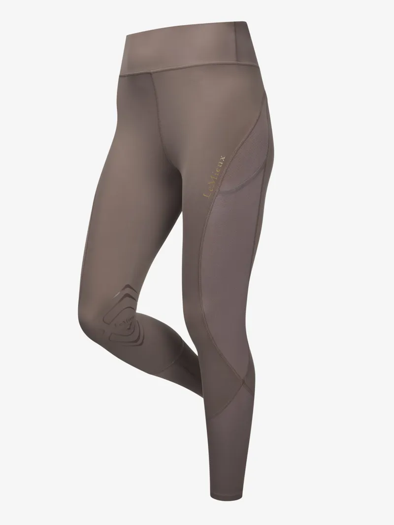 LeMieux Lydia Mesh Leggings Walnut