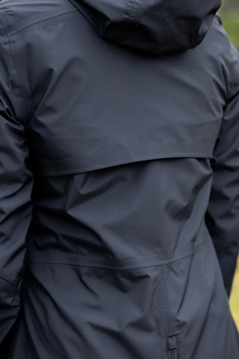 LeMieux Grace Long Waterproof Rain Jacket Navy-3