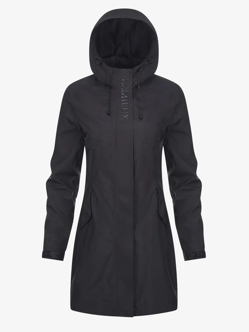 LeMieux Grace Long Waterproof Rain Jacket Black-2