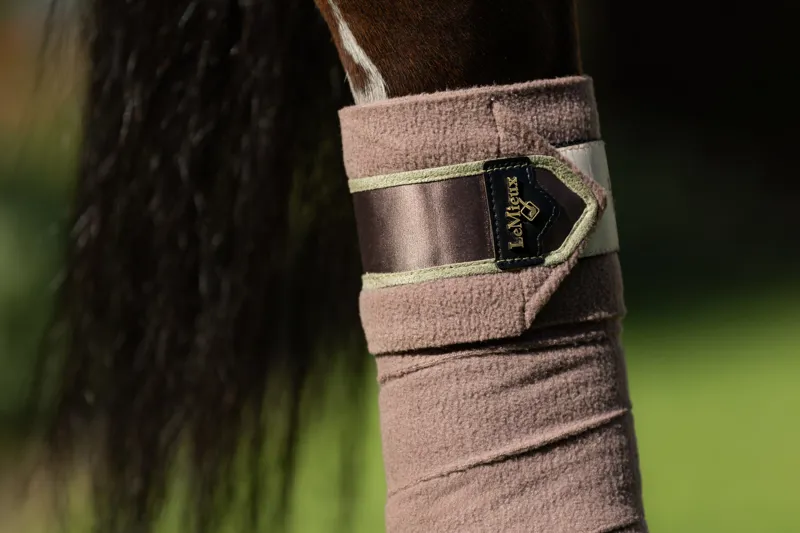 LeMieux Loire Polo Exercise Bandages Walnut-4