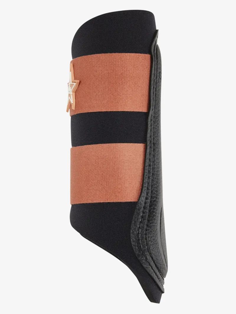 LeMieux Mini Brushing Boot Apricot-2