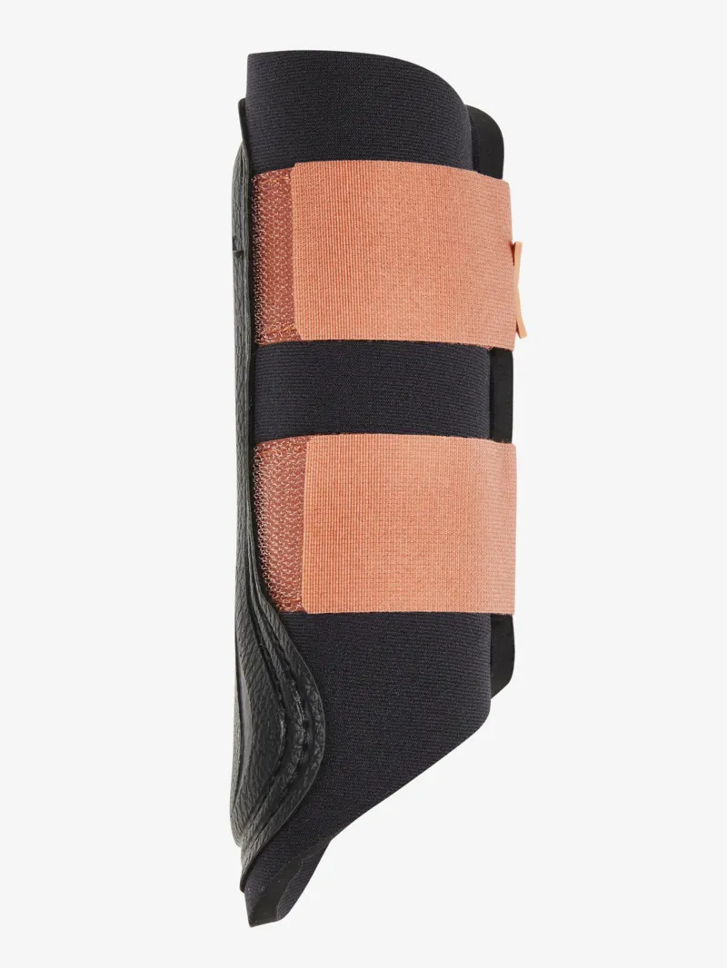 LeMieux Mini Brushing Boot Apricot-3