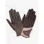 LeMieux Pro Mesh Gloves Brown / Fern