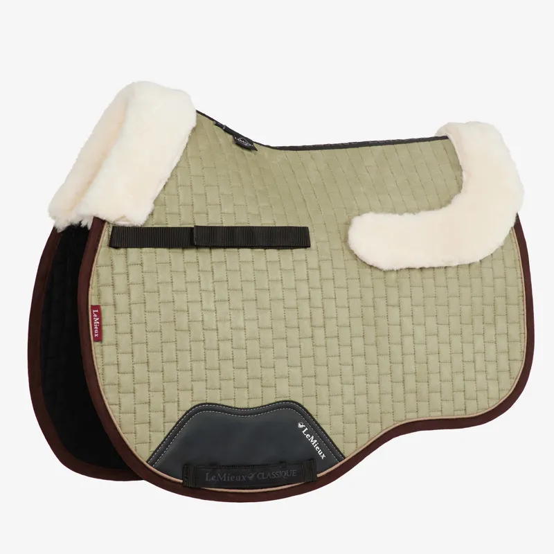 LeMieux Merino Suede GP Square Fern