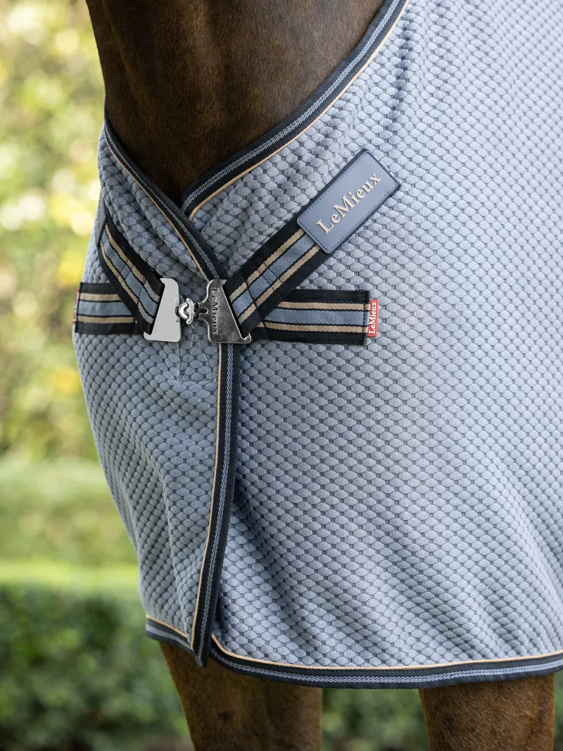 LeMieux Kudos Bamboo Cooler Jay Blue-1