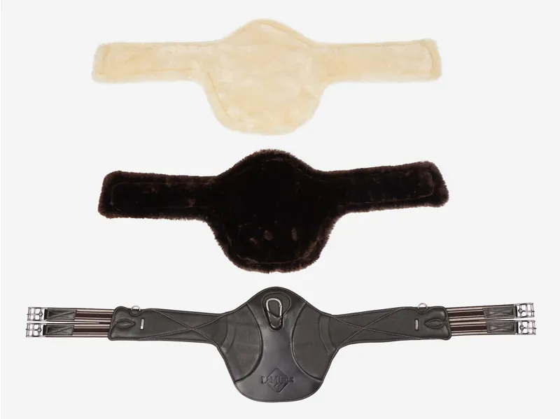 LeMieux Arika Simuwool Contoured Long Girth - Brown