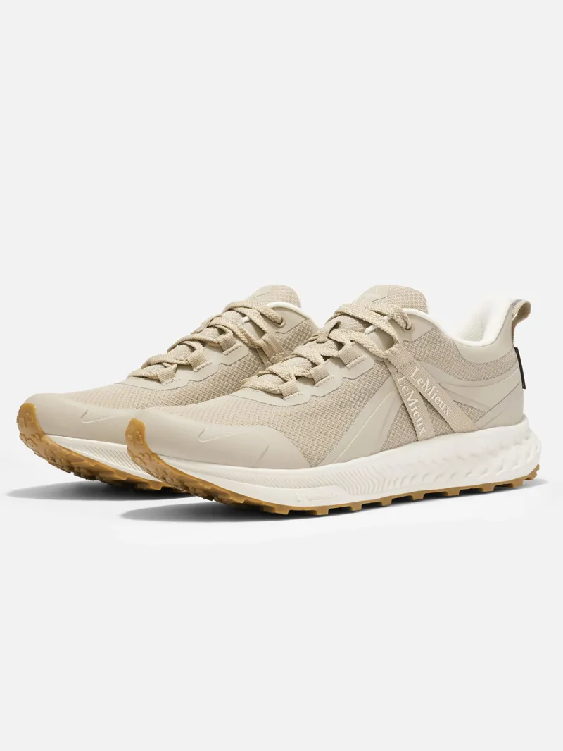 LeMieux Trax Waterproof Trainer Stone-1