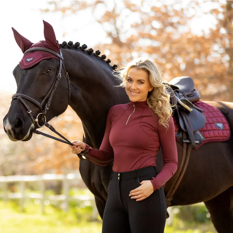 Lemieux Loire Classic Close Contact In Rioja Saddle Pad