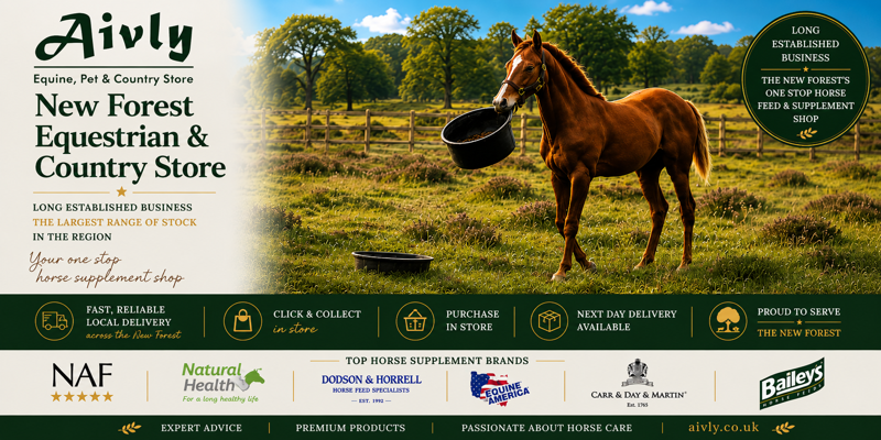 Horse Supplements at Aivly Country Store