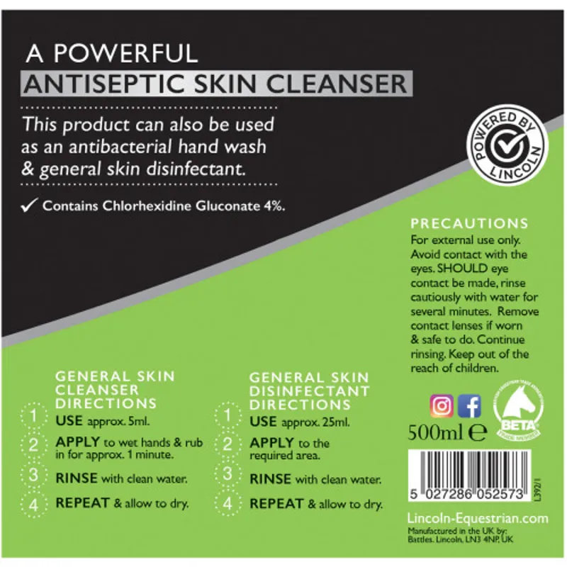 Lincoln Equo-Scrub 500ml-1