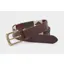 Ibex Of England Polo Belt Beige/Burgundy/Green