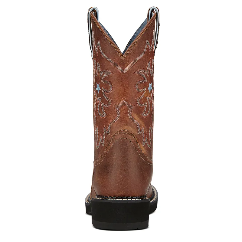 Ariat Probaby Western Boot in Driftwood Brown-1