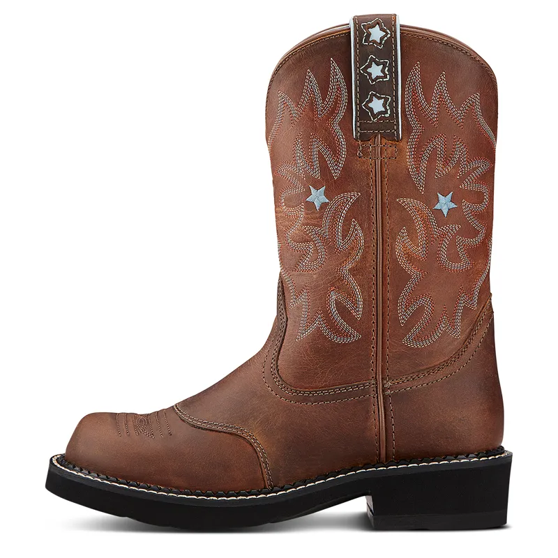 Ariat Probaby Western Boot in Driftwood Brown-2