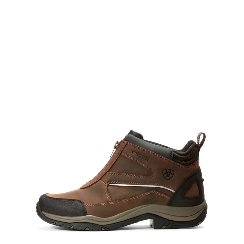 Ariat Men's Telluride  H2O Zip Boot in Copper-4